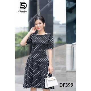 Đầm xoè chấm bi FIVEDAYS
