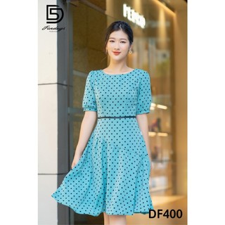 Đầm xoè chấm bi FIVEDAYS