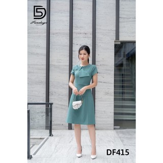 Đầm xoè nơ cổ FIVEDAYS