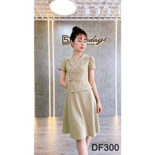 Fivedays - Đầm cổ ve lượn