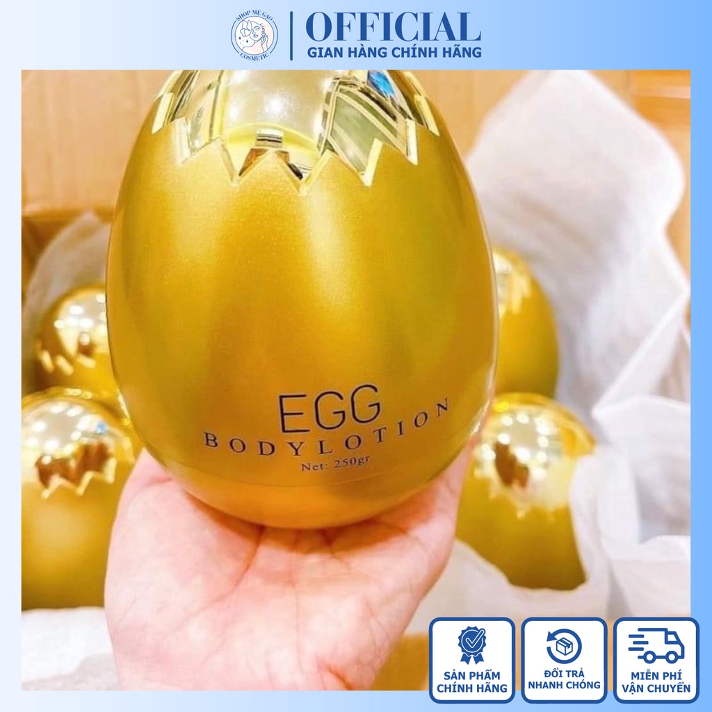 Kem Body Trứng Vàng Queenie Skin Giúp Da Trắng Sáng, Cấp Ẩm Tốt Cho Da, Ngăn Ngừa Lão Hóa, Se Khít Lỗ Chân Lông | BigBuy360 - bigbuy360.vn