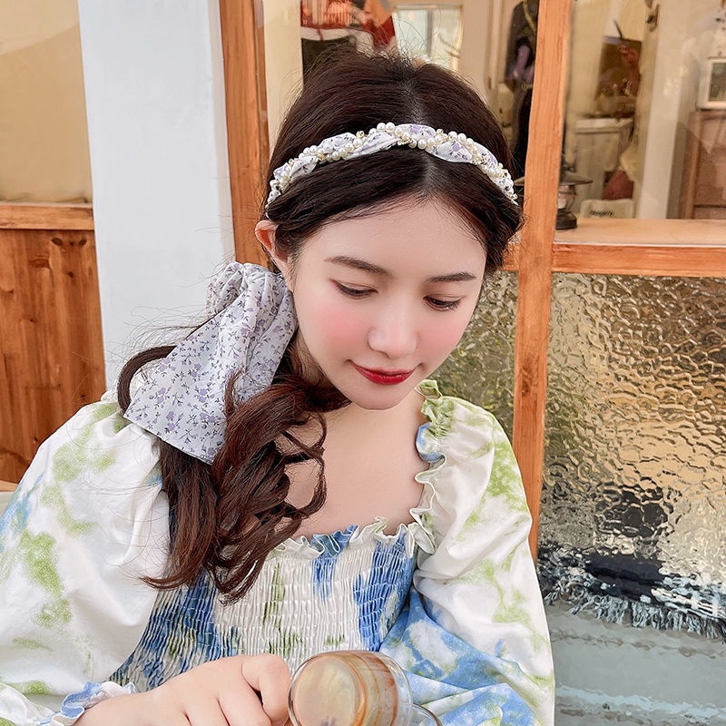 Băng Đô Cài Tóc Rửa Mặt / Rửa Mặt Kiểu Retro Xinh Xắn Cho Nữ