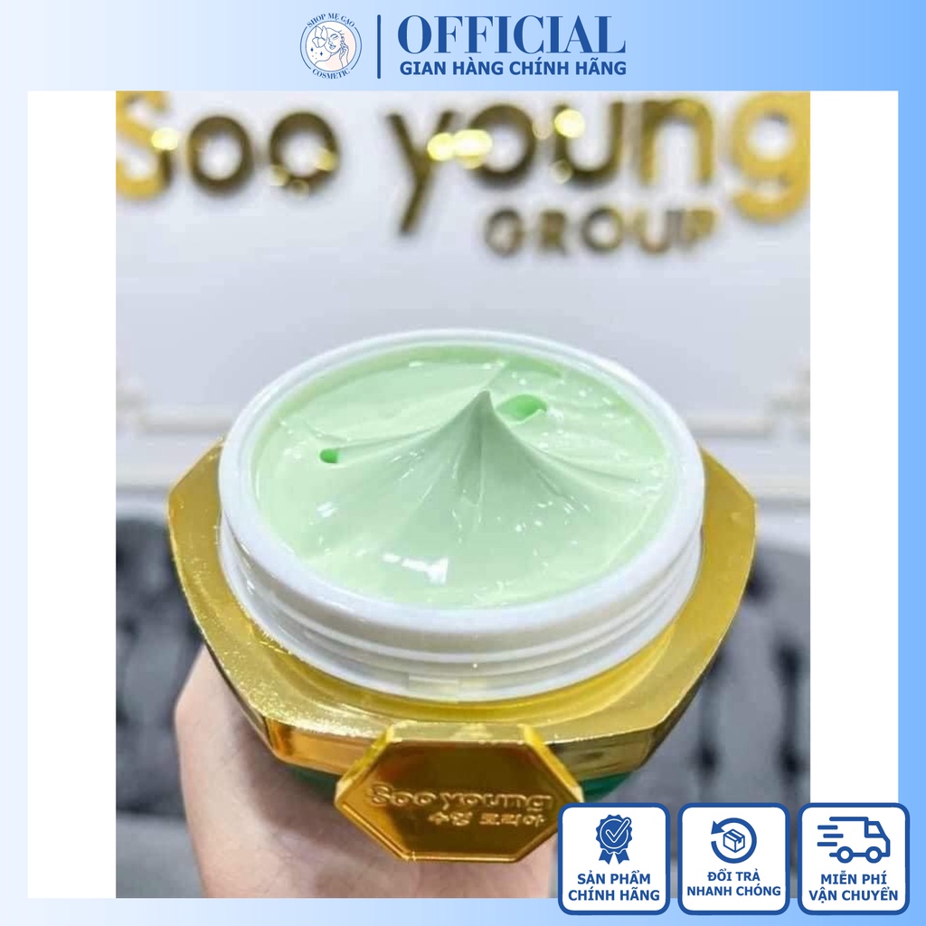 Kem Body Lục Tảo Soo Young Dưỡng Trắng Sáng Da, Mùi Hương Nước Da Dễ Chịu, Giúp Săn Chắc Da, Thấm Hút, Không Bết Rít | BigBuy360 - bigbuy360.vn