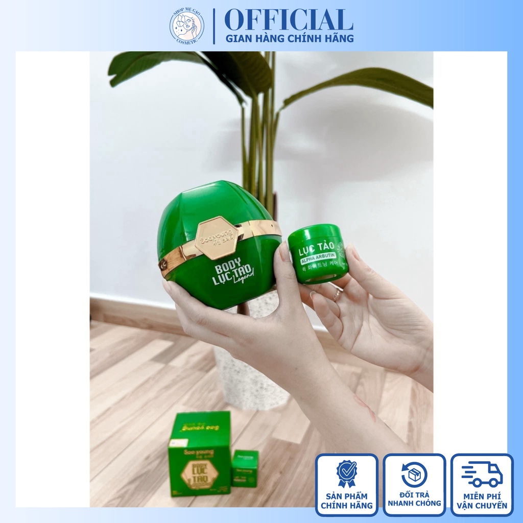Kem Body Lục Tảo Soo Young Dưỡng Trắng Sáng Da, Mùi Hương Nước Da Dễ Chịu, Giúp Săn Chắc Da, Thấm Hút, Không Bết Rít | BigBuy360 - bigbuy360.vn