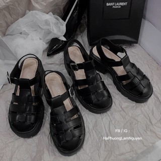 [Ảnh thật shop chụp] Giày sandal độn đế