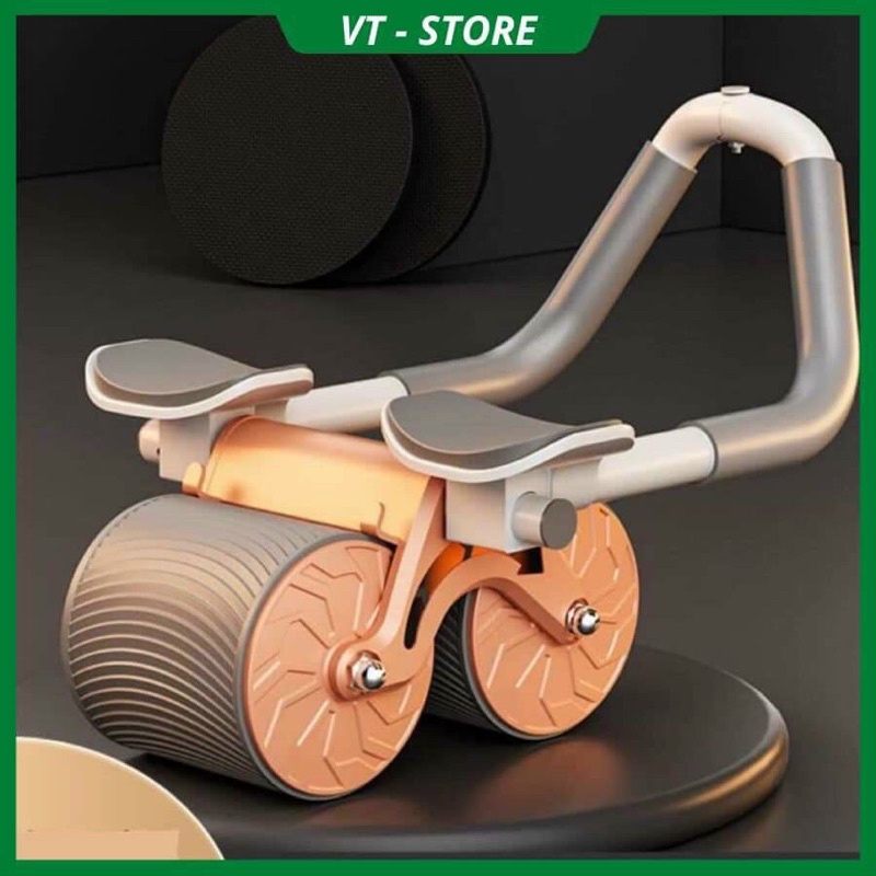 Con lăn Tập Cơ Bụng Trợ Lực Thế Hệ Mới 2023, Bánh xe hỗ trợ tập Plank Tự Động Tiện Dụng hh