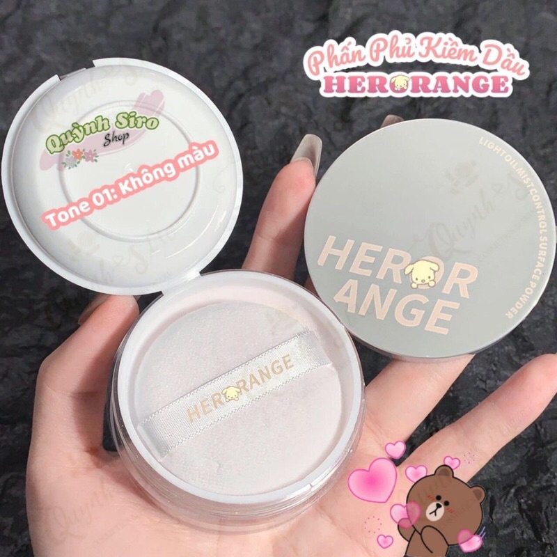 PHẤN PHỦ BỘT HERORANGE - NỘI ĐỊA TRUNG 15GR
