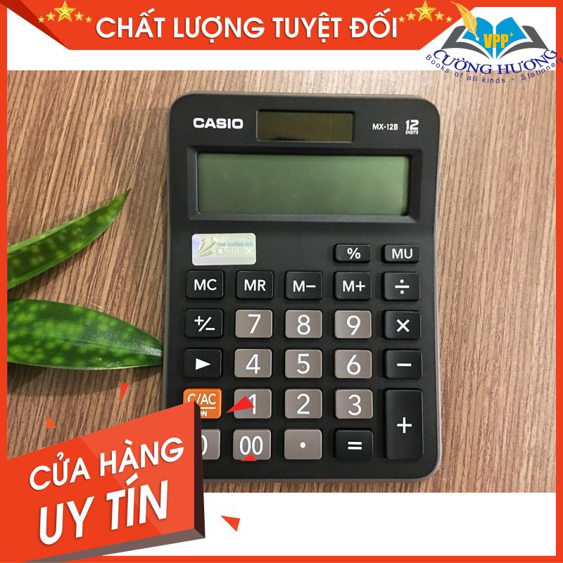 Máy tính Casio MX-12B (Casio MX12B) - Bitex Chính hãng