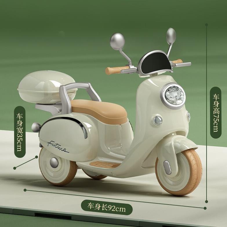 Xe máy điện trẻ em Vespas mẫu mới 2023 Q520