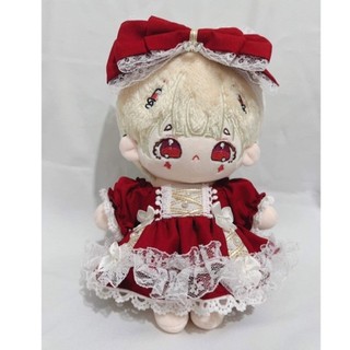outfit doll đầm công chúa[20cm,body mập]