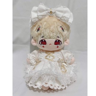 outfit doll đầm công chúa[20cm,body mập]