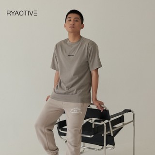 Áo thun nam form oversize ryaman - ryactive tee no.2 taupe
