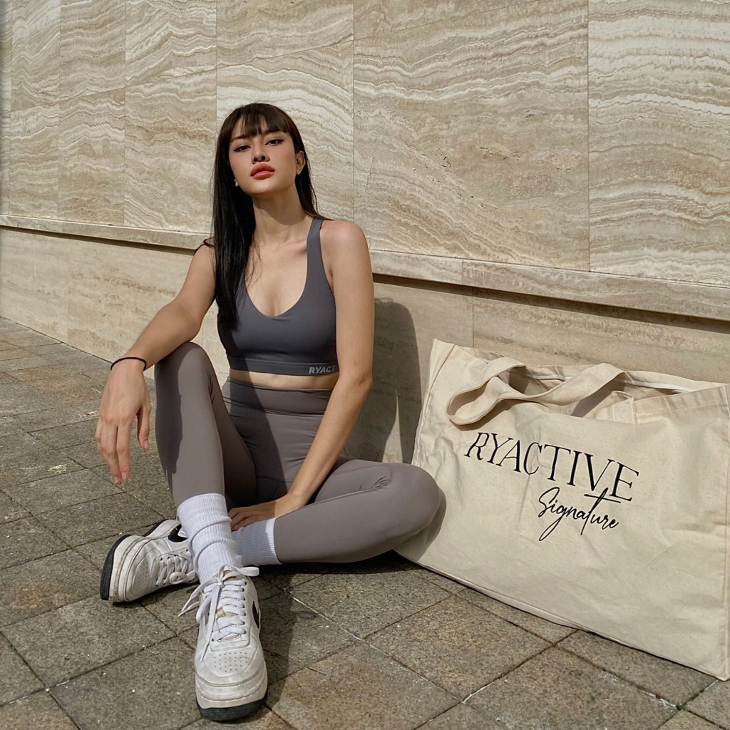 Túi canvas RYACTIVE - IT Bag màu kem