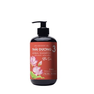 Dầu gội thái dương 3 hoa sen chai 500ml