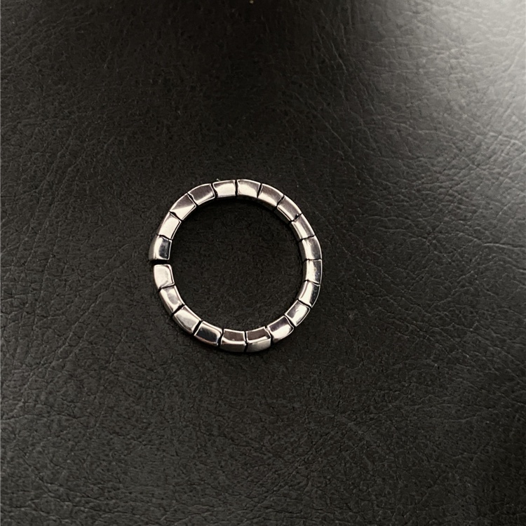 Nhẫn Mạ Bạc 925 Dáng Vuông Sang Trọng Thời Trang Cho Nữ