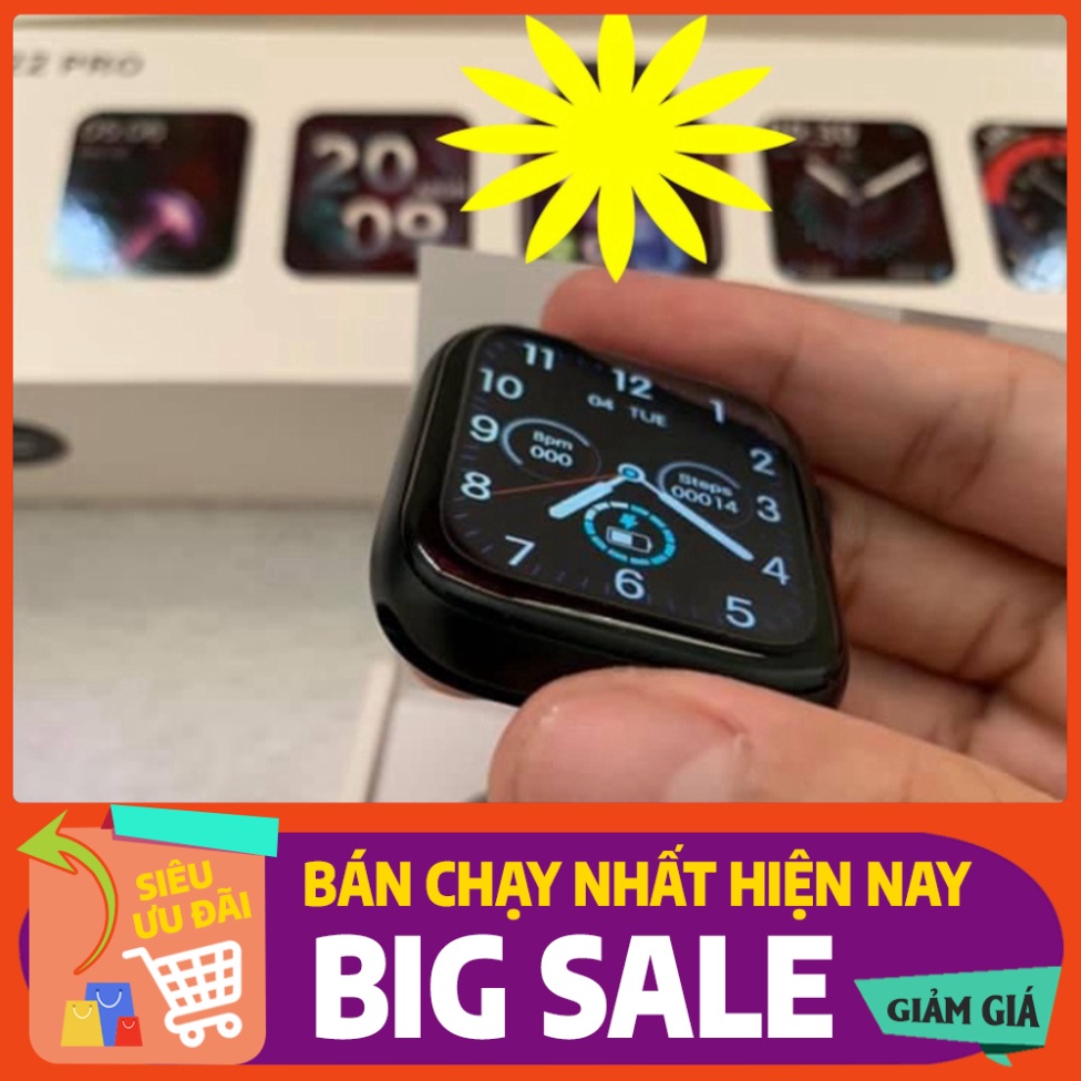 [SIÊU GIẢM GIÁ ] Đồng Hồ Thông Minh HW22 Pro Cao Cấp / Smart Watch HW22 Seri 7 Full Màn Hình - Thay Ảnh Nền - Nghe G