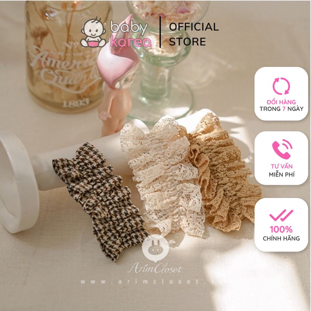 Phụ kiện kẹp tóc handmade ARIMCLOSET made in Korea cho bé gái mọi lứa tuổi made in Korea