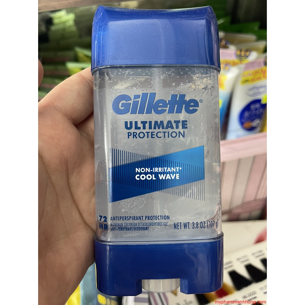 Gel Khử Mùi Gillette Cool Wave Clear gel 107g