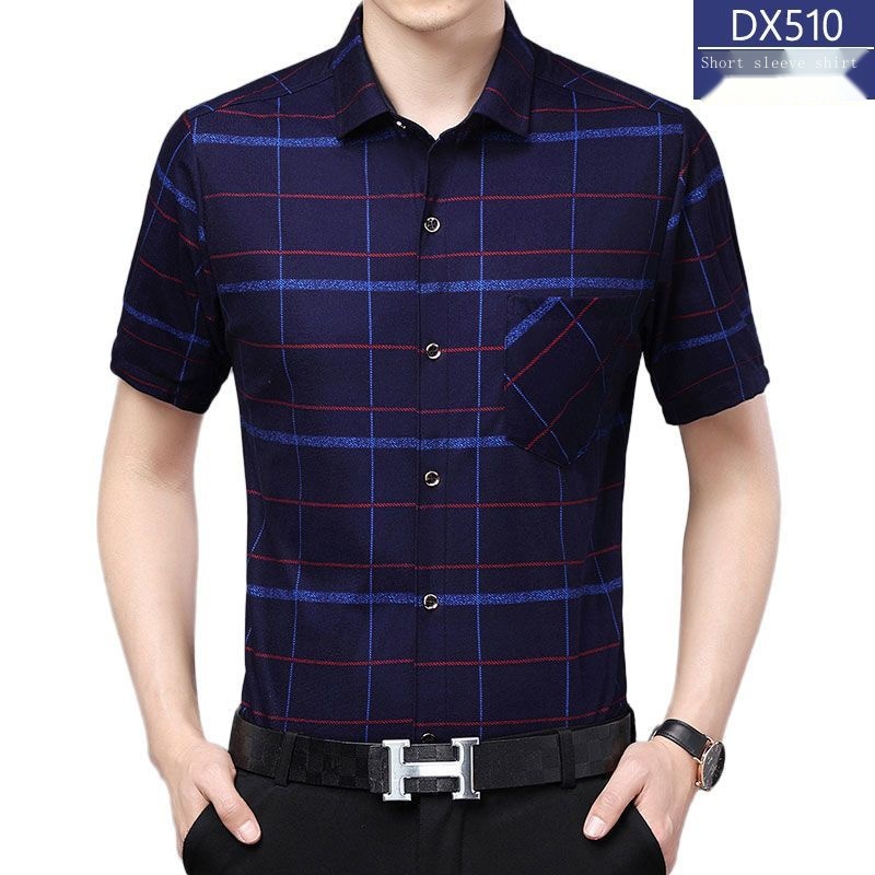 Hàng Có Sẵn!!] Áo Sơ Mi Tay Ngắn Thời Trang Dành Cho Nam