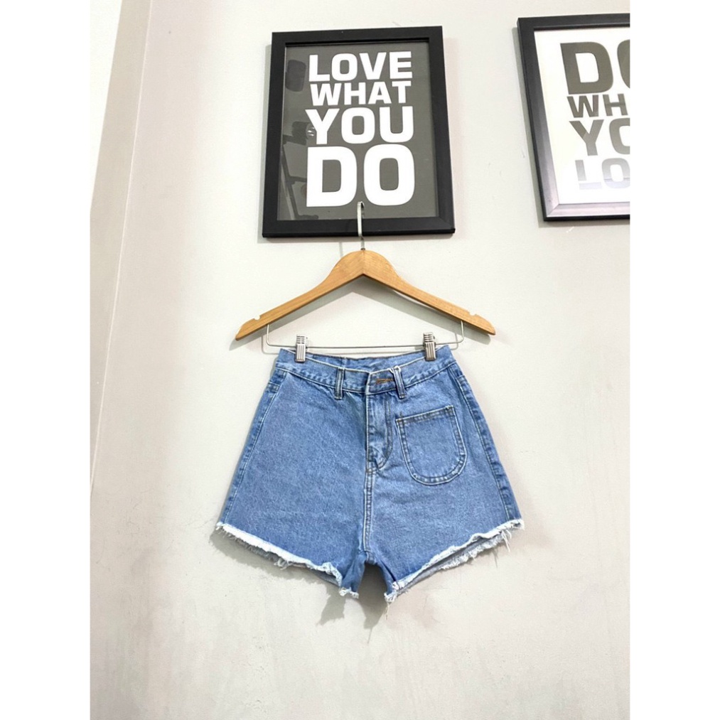 Quần short jean nữ lưng cao King168 , quần short nữ thời thượng QS35 A0532 | BigBuy360 - bigbuy360.vn