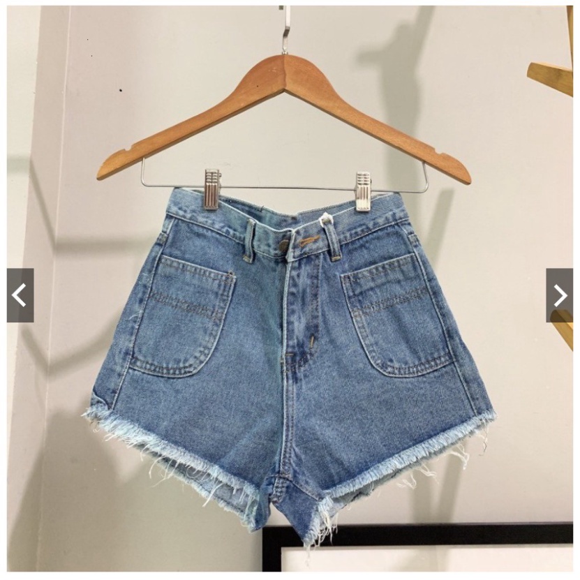 Quần short jean nữ lưng cao King168 , quần short nữ thời thượng QS35 A0532 | BigBuy360 - bigbuy360.vn