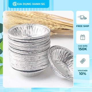 [SIÊU SALE] Combo 50 chén nướng giấy bạc, nướng đồ ăn, nướng bánh tiện lợi