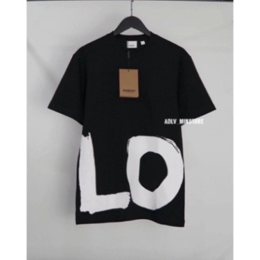 Áo thun tay lỡ Burberry nam nữ chữ LOVE 5D Áo phông đôi đẹp Burberry LOVE phong cách Luxury đen trắng vải cotton AT2 | BigBuy360 - bigbuy360.vn