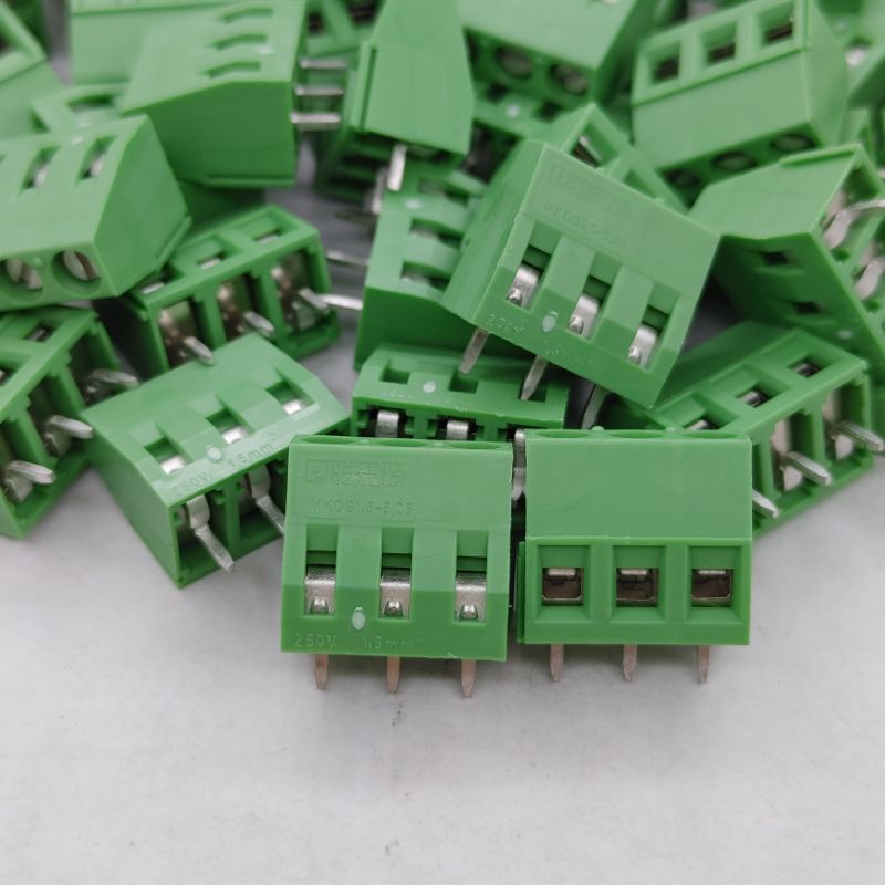 Domino bắt dây điện 3 pin, 3 chân, 3P MKDS 1,5-5,08