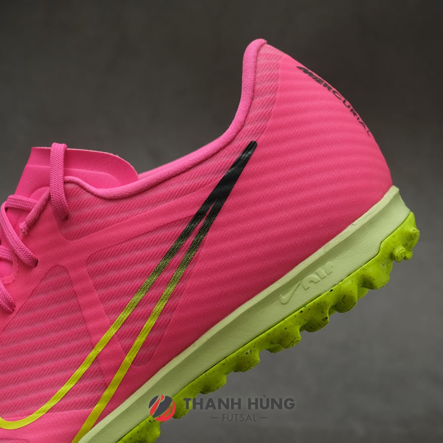 GIÀY ĐÁ BÓNG CHÍNH HÃNG NIKE ZOOM MERCURIAL VAPOR 15 ACADEMY TF - DJ5635-605 - HỒNG/XANH