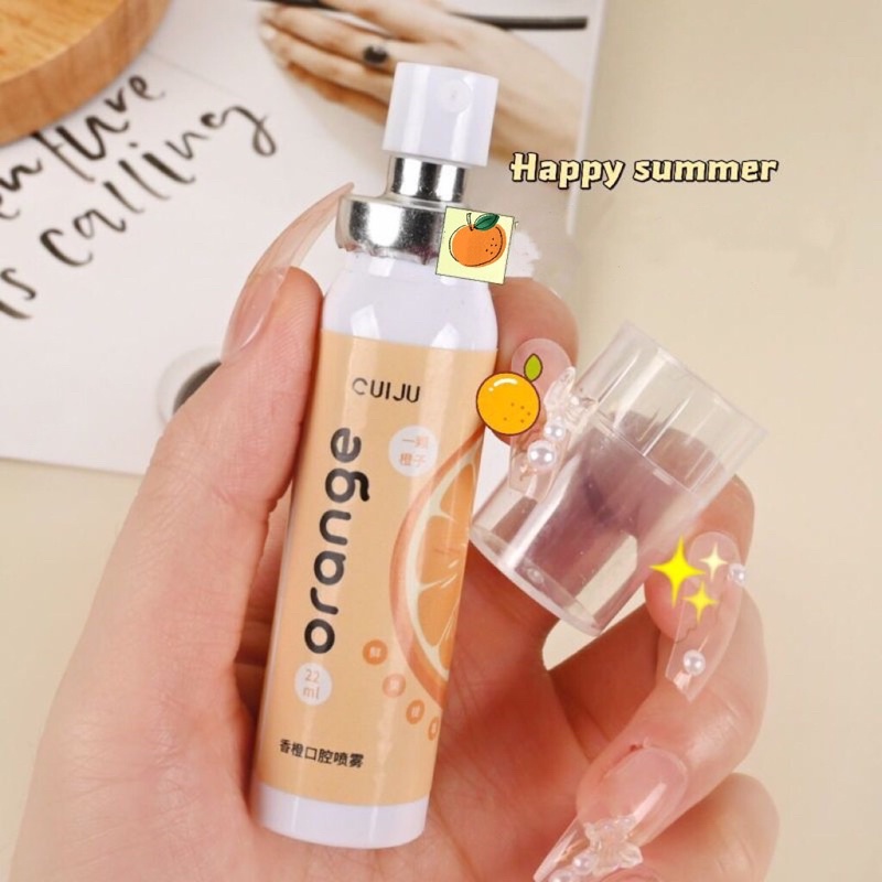 Xịt Thơm Miệng Trái Cây Tươi Mát Giúp Hơi Thở Thơm Tho, Cho Ngày Dài Năng Động