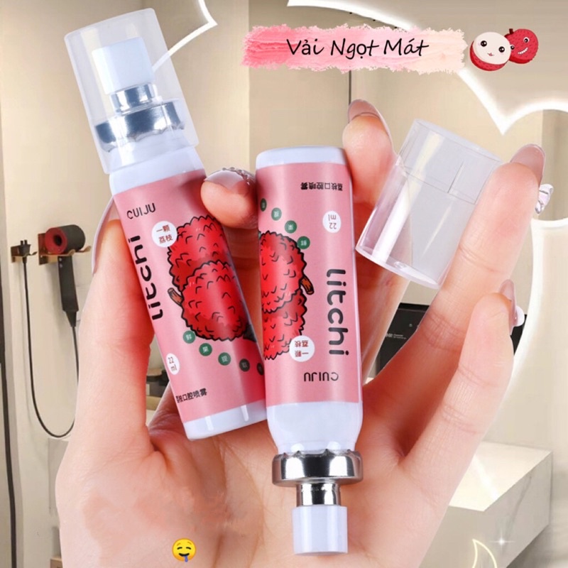Xịt Thơm Miệng Trái Cây Tươi Mát Giúp Hơi Thở Thơm Tho, Cho Ngày Dài Năng Động