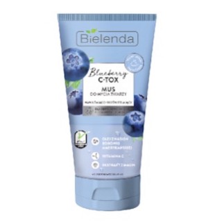 Sữa rửa mặt thuần chay bielenda blueberry c-tox da mất nước xỉn màu