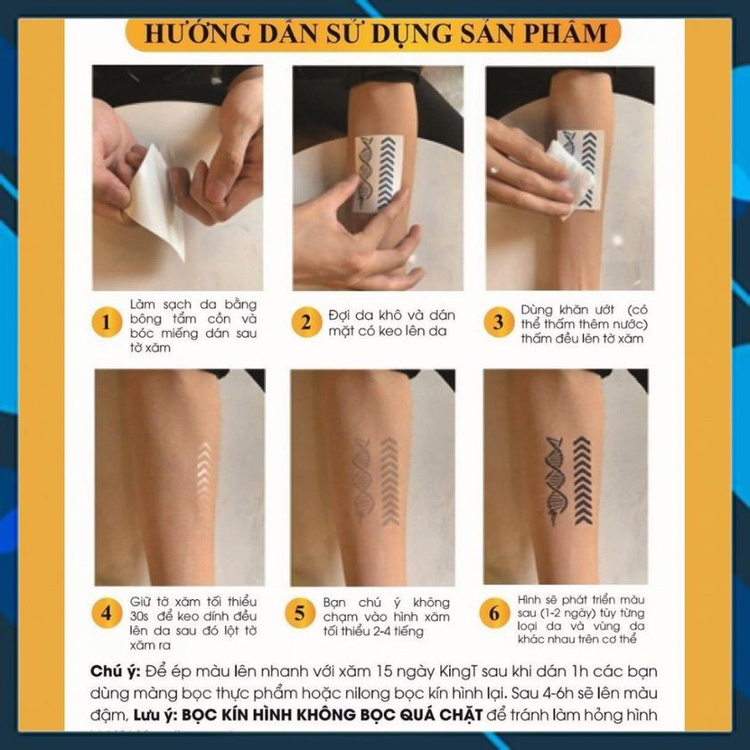 Hình xăm tạm thời Mèo cưng, Doraemon - Hình xăm dán 15 ngày chống nước