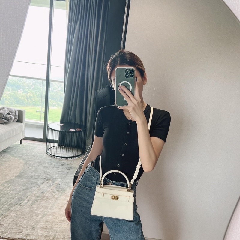 Túi CNk quai thanh lịch size 19 CK2-50271027