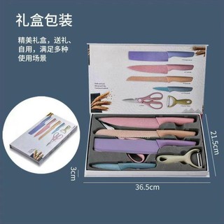Bộ Dao Lúa Mạch 6 Món, Bộ Dao Nhà Bếp Kitchen