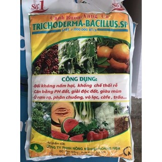 Chế phẩm nấm đối kháng trichoderma bacillus cánh buồm vàng gói 1kg
