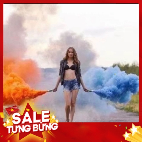Pháo Khói Màu Đồ Chơi Chụp Ảnh Sương Mù Kỷ Yếu, Lễ Hội, Phun khói kéo dài tới 40 Giây