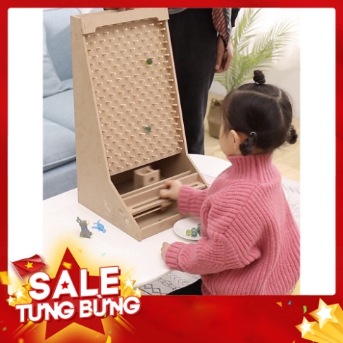 Trò chơi thả bi ZicZac rèn luyện phản xạ cho bé, Bàn Chơi Thả Bi Zic Zắc