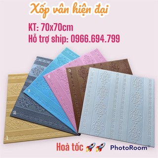 Xốp dán tường Cổ điển Châu Âu 70x70cm- 5mm - Loại 1