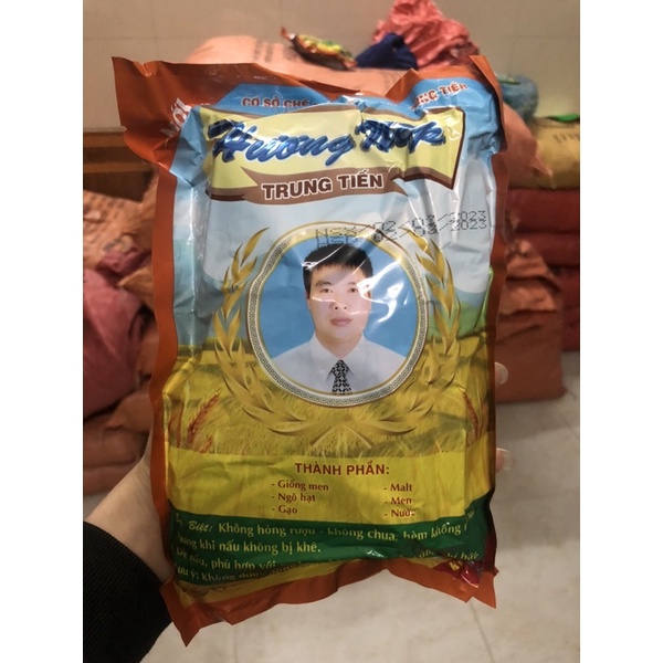 MEN RƯỢU HƯƠNG NẾP TRUNG TIẾN GÓI 500G