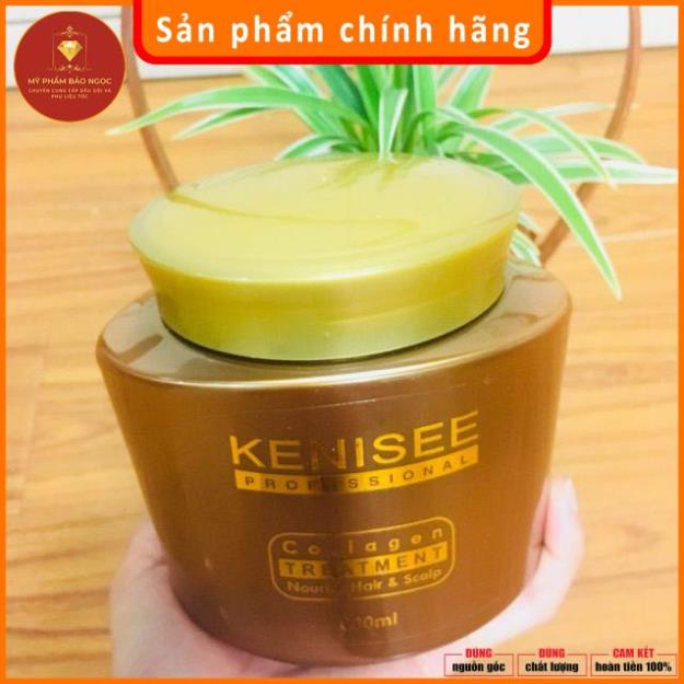 Kem ủ Kenisee 600ml Phục hồi tóc khô sơ Hàng Chính Hãng