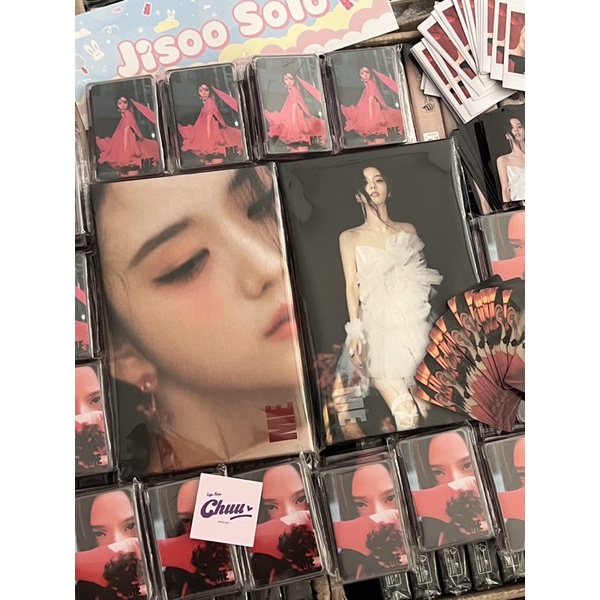 bộ ảnh Album ME JISOO Solo chính hãng ( đọc kỹ mô tả )