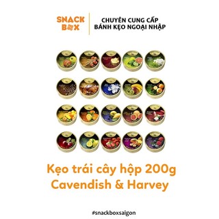 Sale xả kho kẹo ngậm trái cây cavendish & harvey drops hộp 200gr - đức