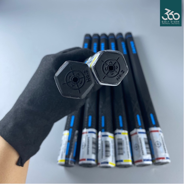 Tay cầm gậy golf SNIPER 6 cạnh . Grip golf cao su vs các rãnh kim cương rễ ràng cầm nắm chuẩn