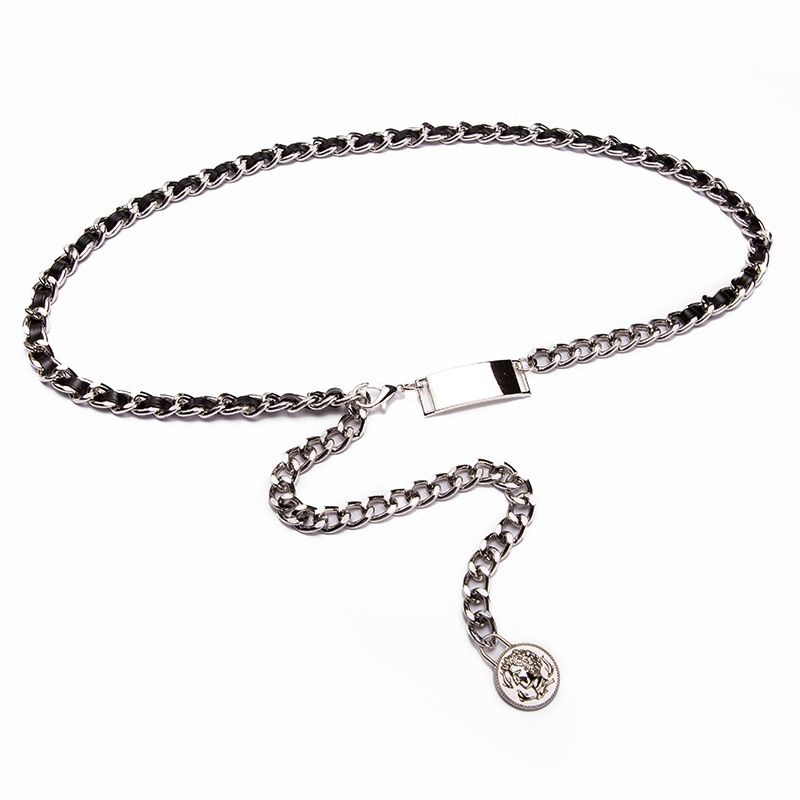 Thắt Lưng Dây Xích Kim Loại Thời Trang Mùa Hè Cho Nữ