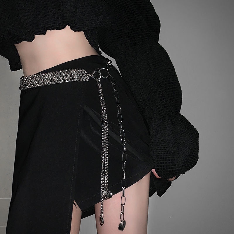 Thắt Lưng Dây Xích Kim Loại Thời Trang Mùa Hè Cho Nữ