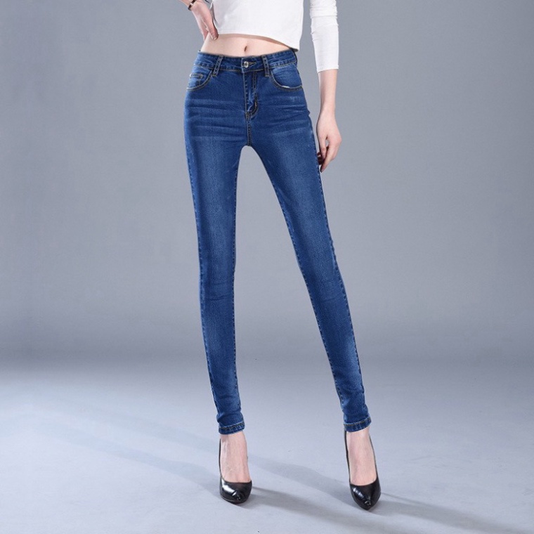 Quần jean nữ Dáng skinny quần bò nữ lưng cao dáng ôm co giãn chuẩn form [Z02] a15 | BigBuy360 - bigbuy360.vn