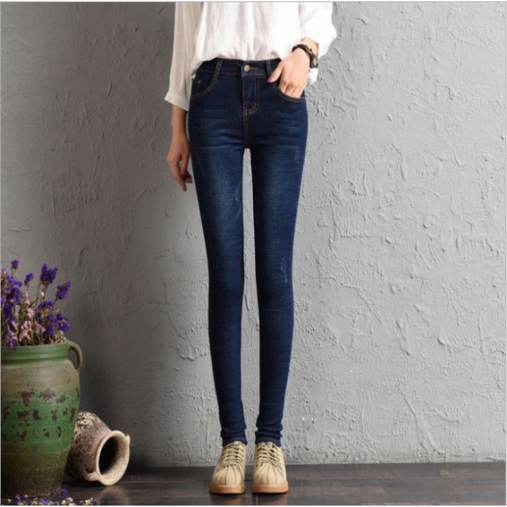 Quần Bò Nữ Dáng Ôm Lưng Cao [Z02] a15 | BigBuy360 - bigbuy360.vn