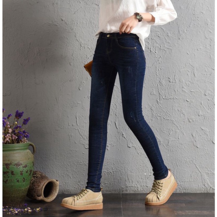 Quần Bò Nữ Dáng Ôm Lưng Cao [Z02] a15 | BigBuy360 - bigbuy360.vn