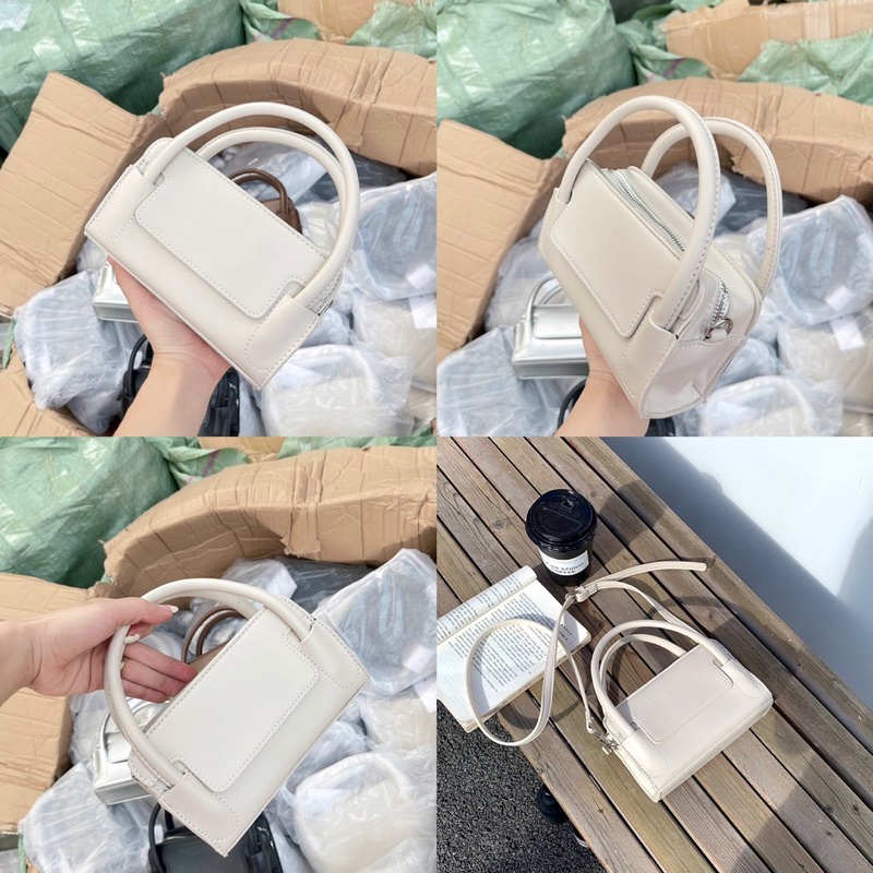 Có Sẵn - Túi Quai Vòm Dáng Hàn Korea Hot Hit Size 20 Hàng QCCC